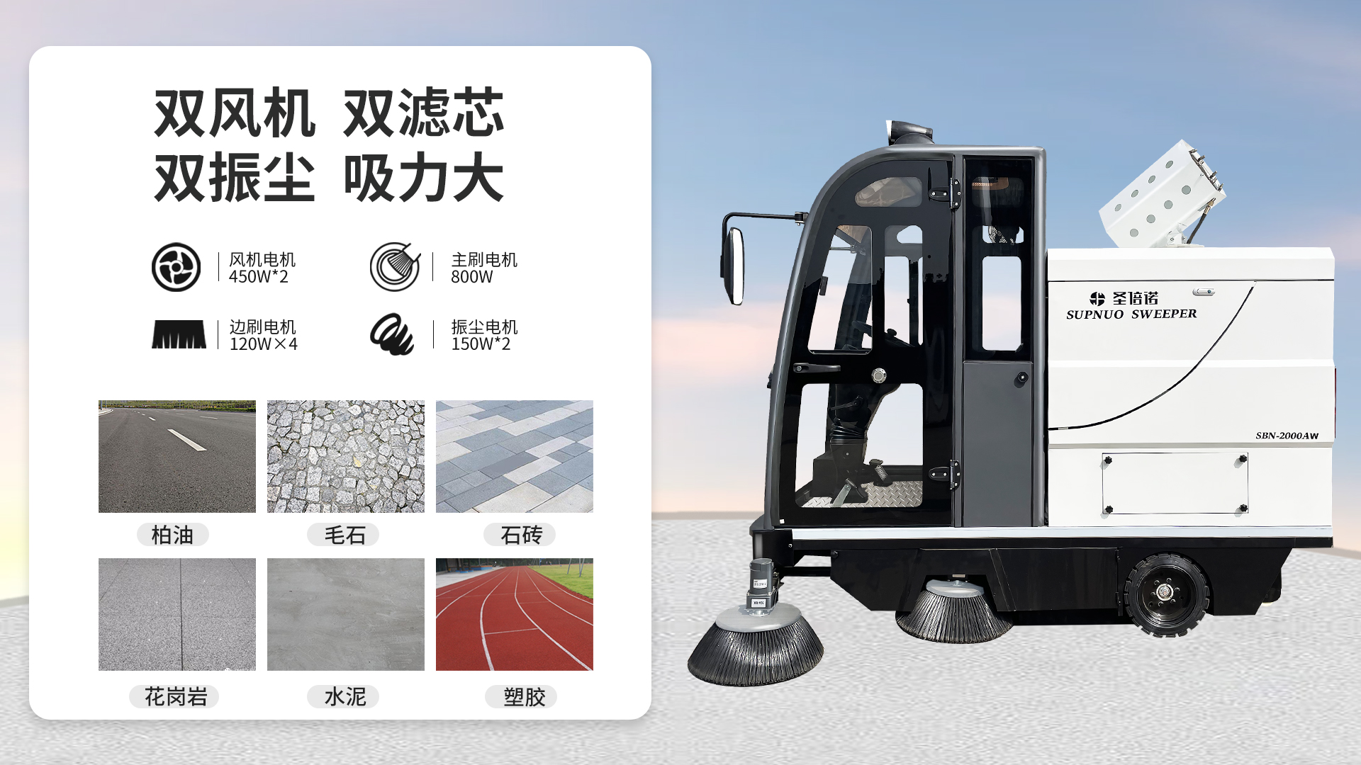 玉溪电动扫地车的优势与应用场景